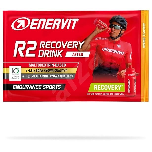 Regenerační sportovní nápoj Enervit R2 Recovery Drink pomeranč 50 g