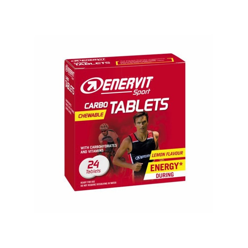 Energetické tablety Enervit Carbo Tablets citron 12 tablet