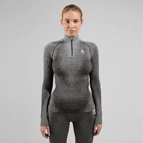 Odlo BL TOP turtle neck l/s half zip PERFORMANCE WARM BLACKCOMB