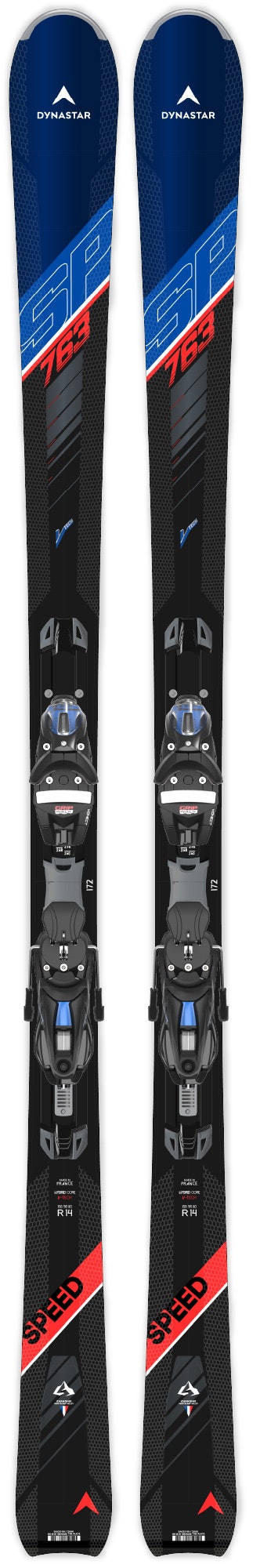 Sjezdové lyže s vázáním Dynastar Speed 763 Konect + NX 12 Konect GW B80 158 Černá 2022/2023