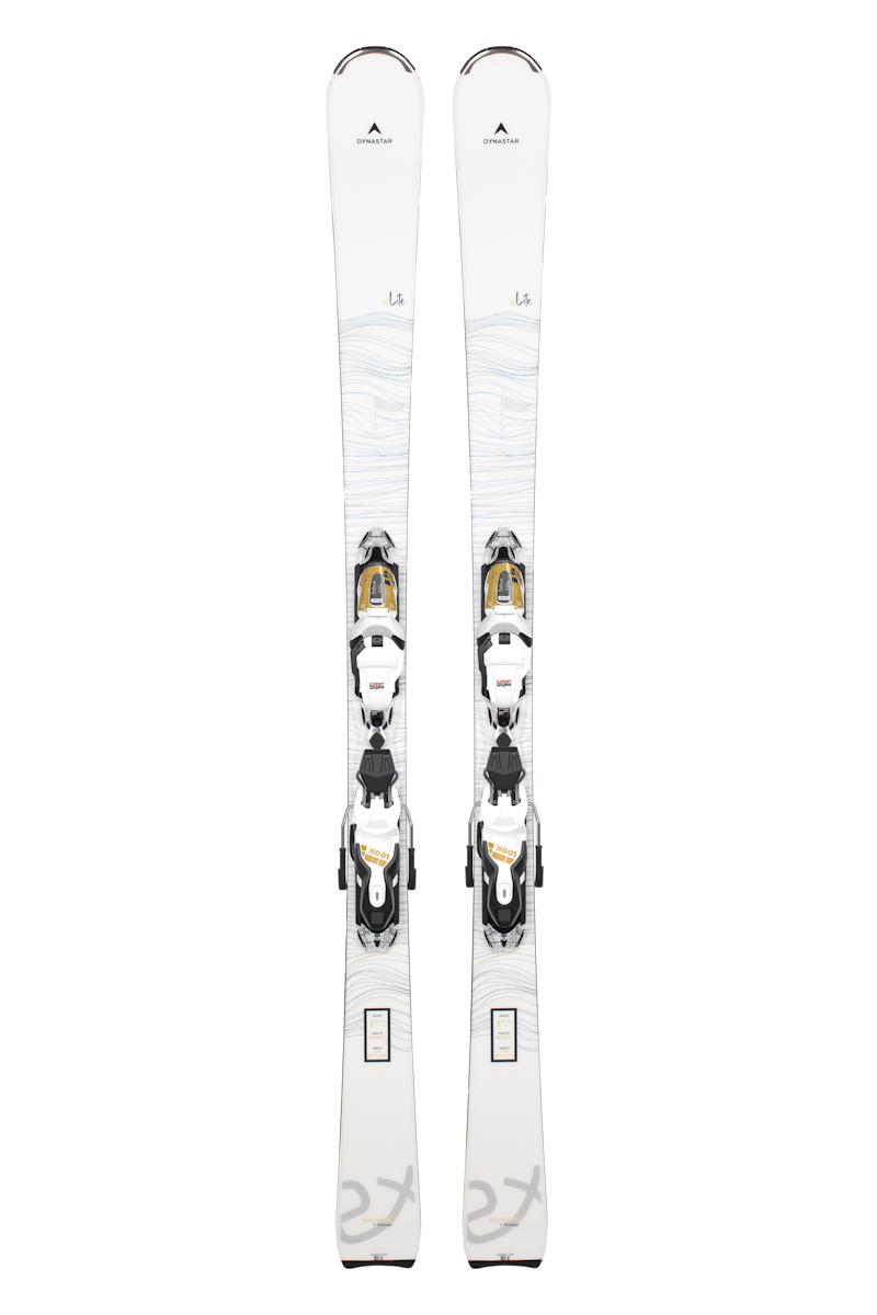 Dámské sjezdové lyže s vázáním Dynastar E Lite 5 Xpress +Xpress W 11 GW 149 Černá 2022/2023