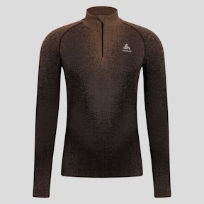 Odlo BL TOP turtle neck l/s half zip PERFORMANCE WARM BLACKCOMB