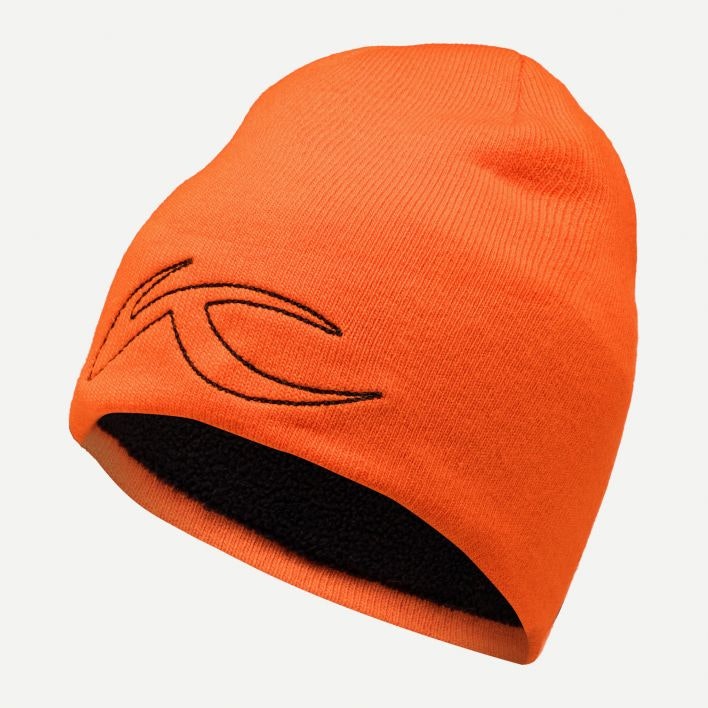 Čepice Kjus Side Logo Beanie Oranžová 1 size