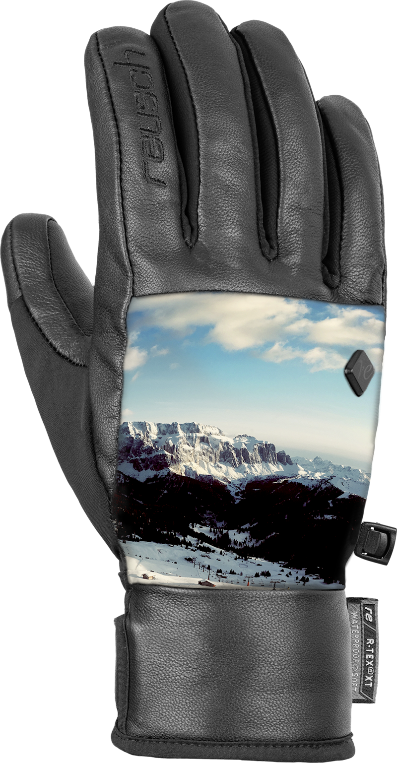 Dámské lyžařské prstové rukavice Reusch Giorgia R-TEX® XT Černá 7