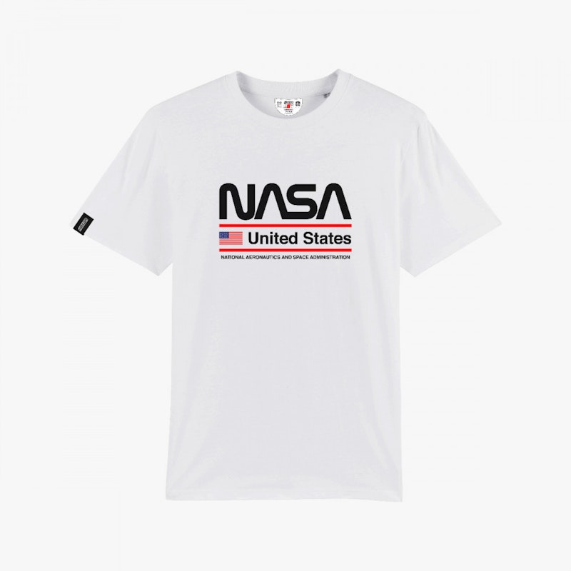 Tričko s krátkým rukávem Scicon Space Agency 41 Bílá M