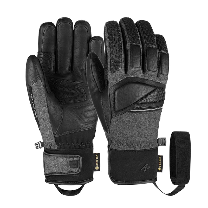 Lyžařské rukavice Reusch Alexis Pinturault GTX + Gore grip technology Černá 8,5