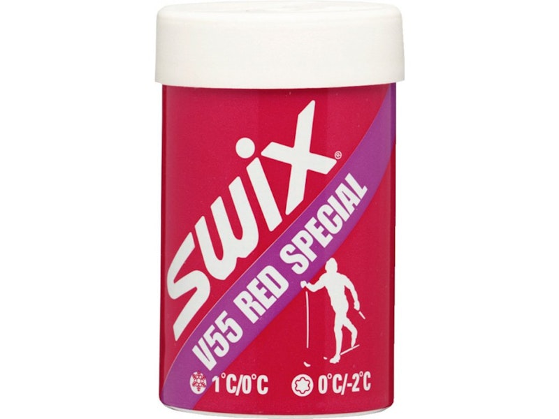 Odrazový vosk Swix V červený speciál 45g