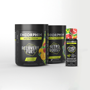Endorphin Nutrition Nitro Boost 480g+ Recovery Fuel 500g + Power Shot 60ml 1040g