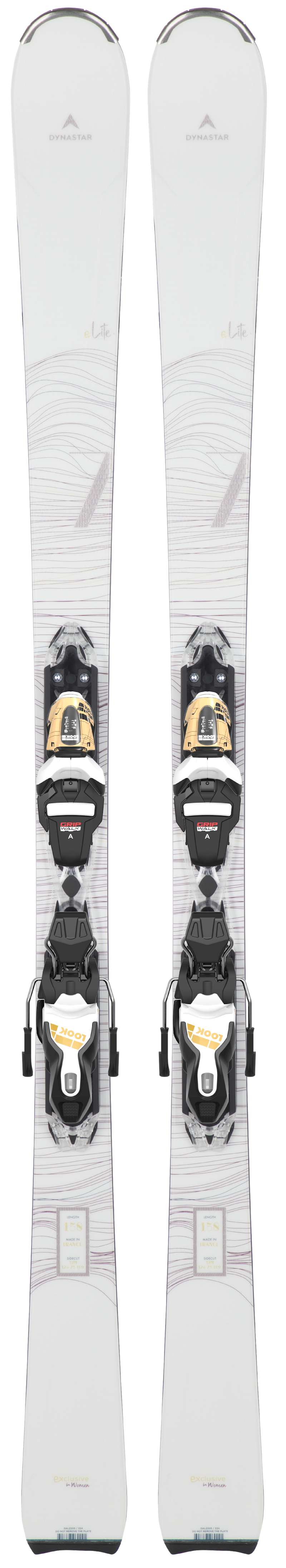 Dámské sjezdové lyže s vázáním Dynastar E Lite 7 Xpress (DALZ205)+Xpress W 11 GW B83 (FCKDW03) 149 Černá 2022/2023
