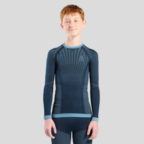 Odlo BL TOP crew neck l/s PERFORMANCE WARM KIDS