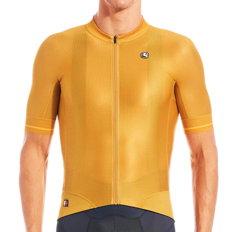 Pánský cyklistický dres FR-C Pro - Full Mustard Yellow