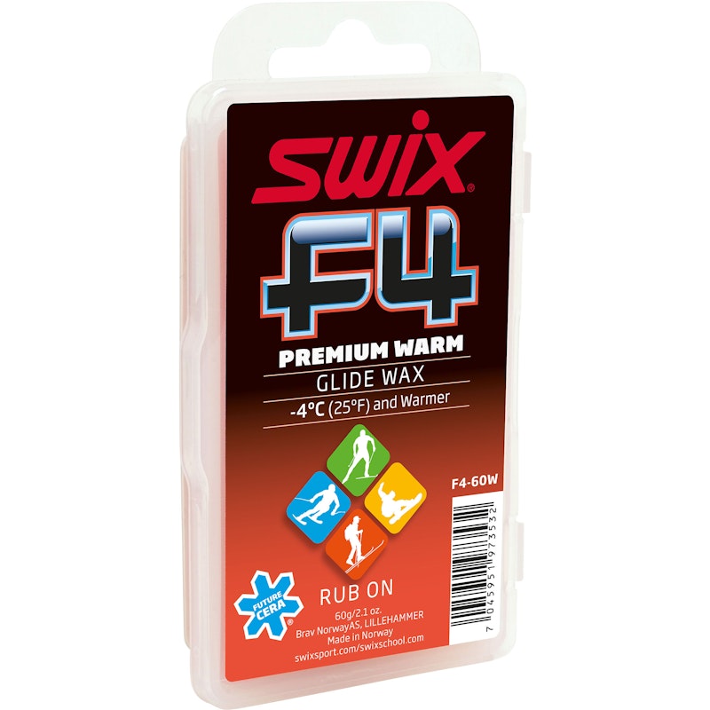 Skluzný vosk Swix F4 Warm Premium