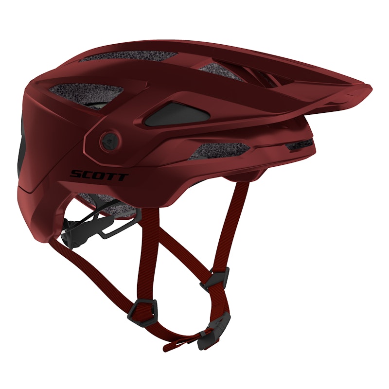 Cyklistická helma Scott Stego Plus Červená S 2022