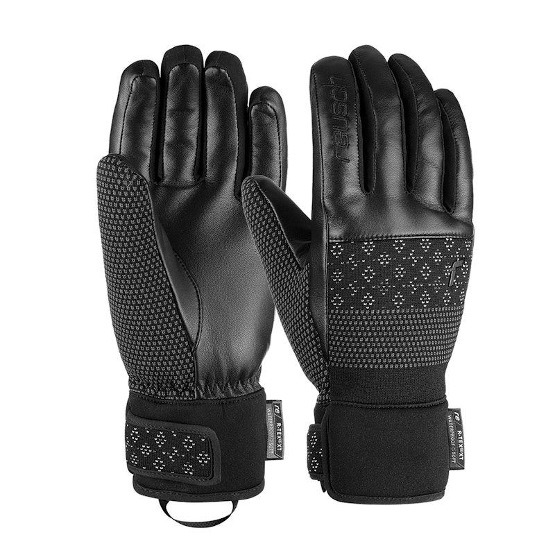 Dámské lyžařské rukavice Reusch Re:Knit Elisabeth R-TEX® XT Černá 6