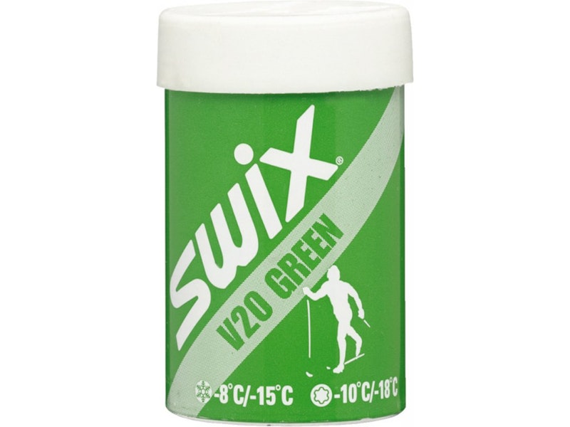 Odrazový vosk Swix V zelený 45g