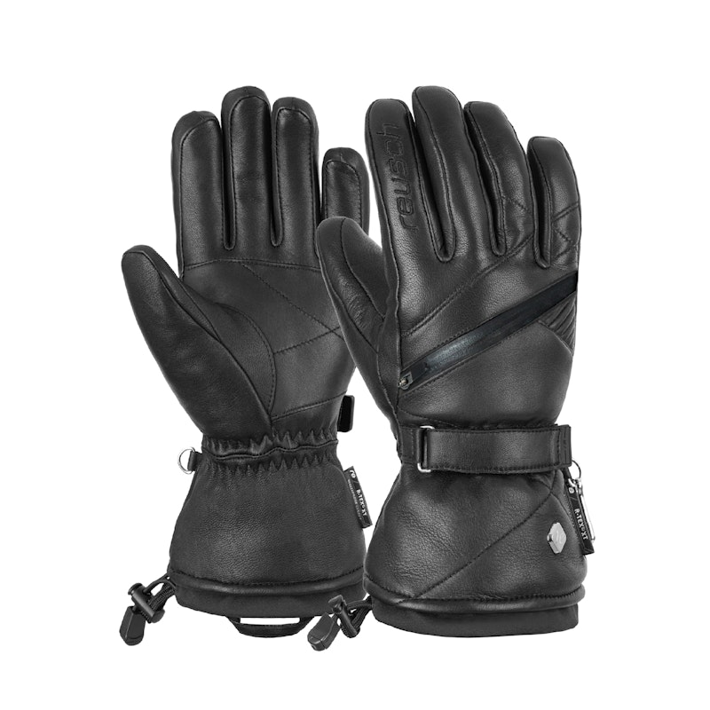 Dámské lyžařské rukavice Reusch Kaitlyn R-TEX® XT Černá 7,5