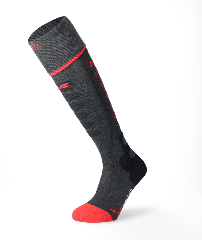Vyhřívané ponožky Lenz Heat Sock 5.1 Toe Cap Regular Fit Černá 45-47