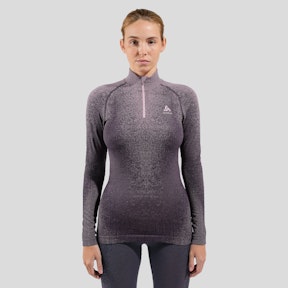 Odlo BL TOP turtle neck l/s half zip PERFORMANCE WARM BLACKCOMB