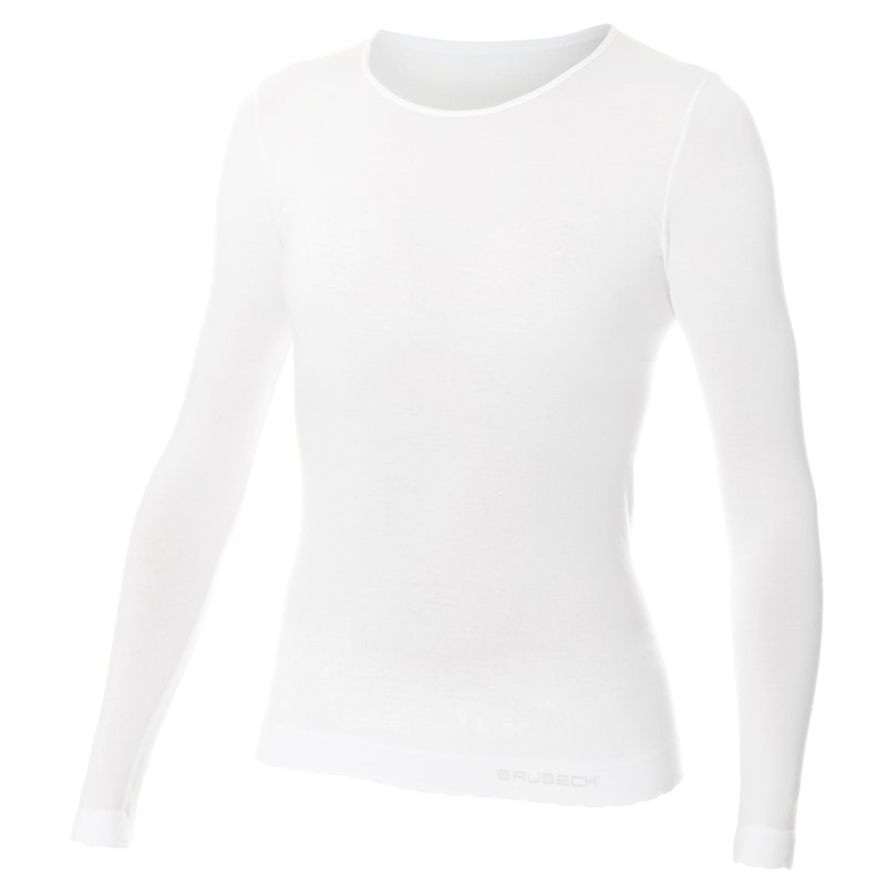 Dámské spodní triko s dl. rukávem Brubeck Comfort Cotton Bílá XL