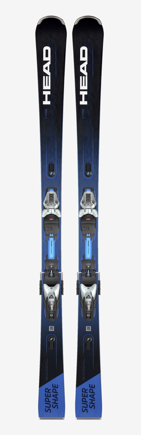 Sjezdové lyže s vázáním Head Supershape E-Titan + Prd 12 Gw 177 Modrá 2022/2023