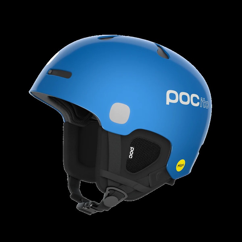 Dětská lyžařská helma Poc POCito Auric Cut MIPS M/L Modrá 2022/2023