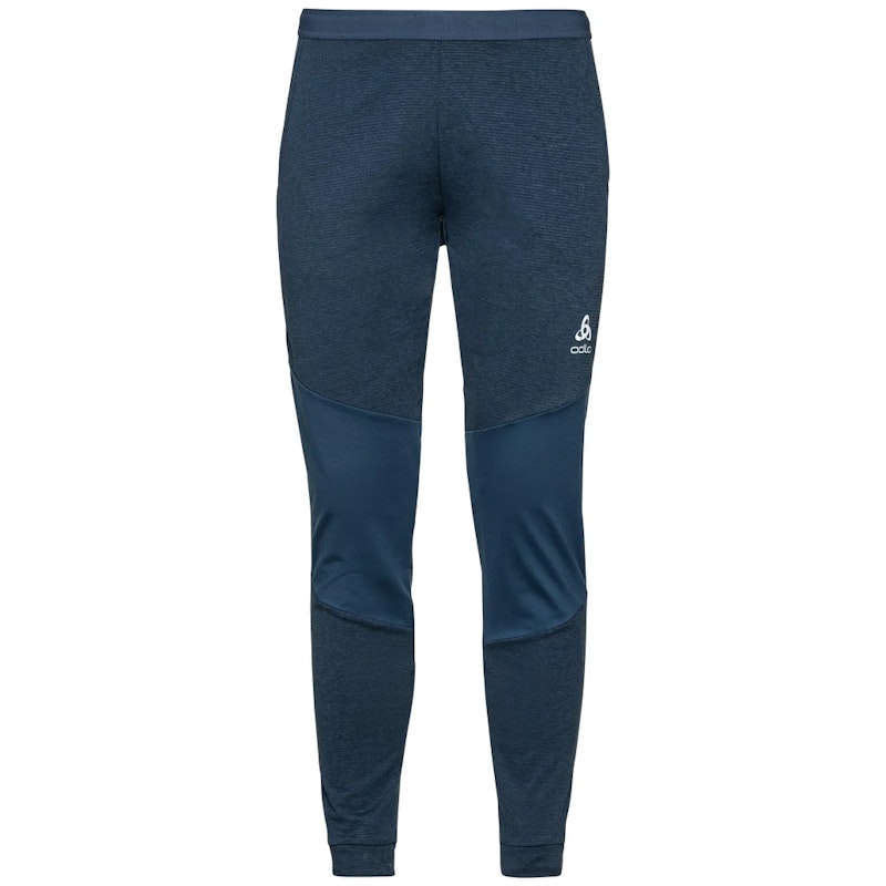 Pánské běžecké kalhoty Odlo Pants RUN EASY WARM Modrá XL