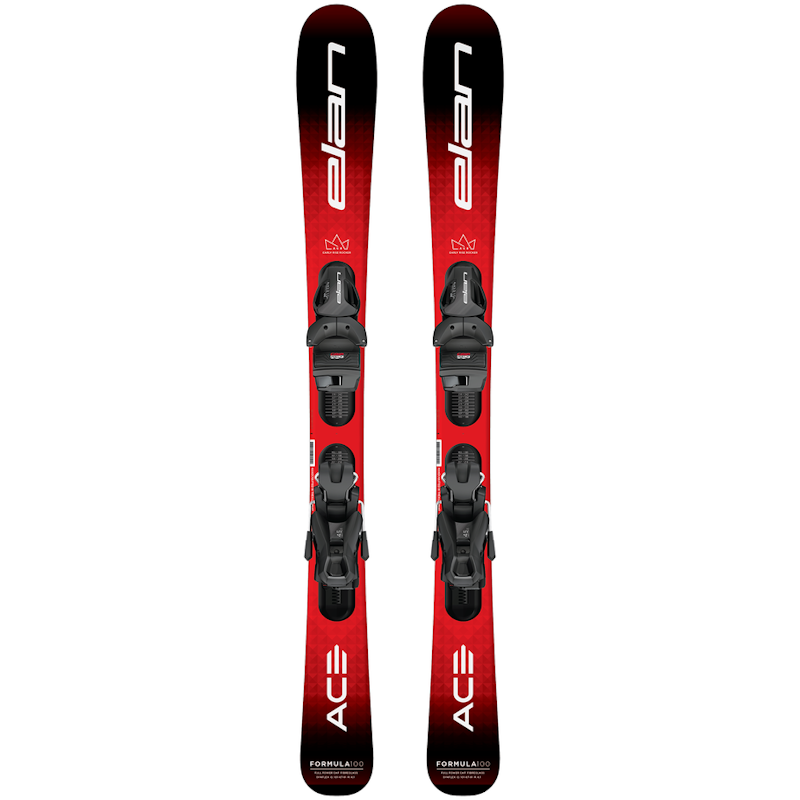 Juniorské sjezdové lyže s vázáním Elan Formula Red Jrs + El 7.5 130 Červená 2022/2023