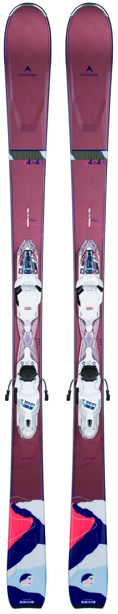 Dámské sjezdové lyže s vázáním Dynastar E 4X4 5 Xpress +Xpress W 11 GW B83 164 Modrá 2022/2023