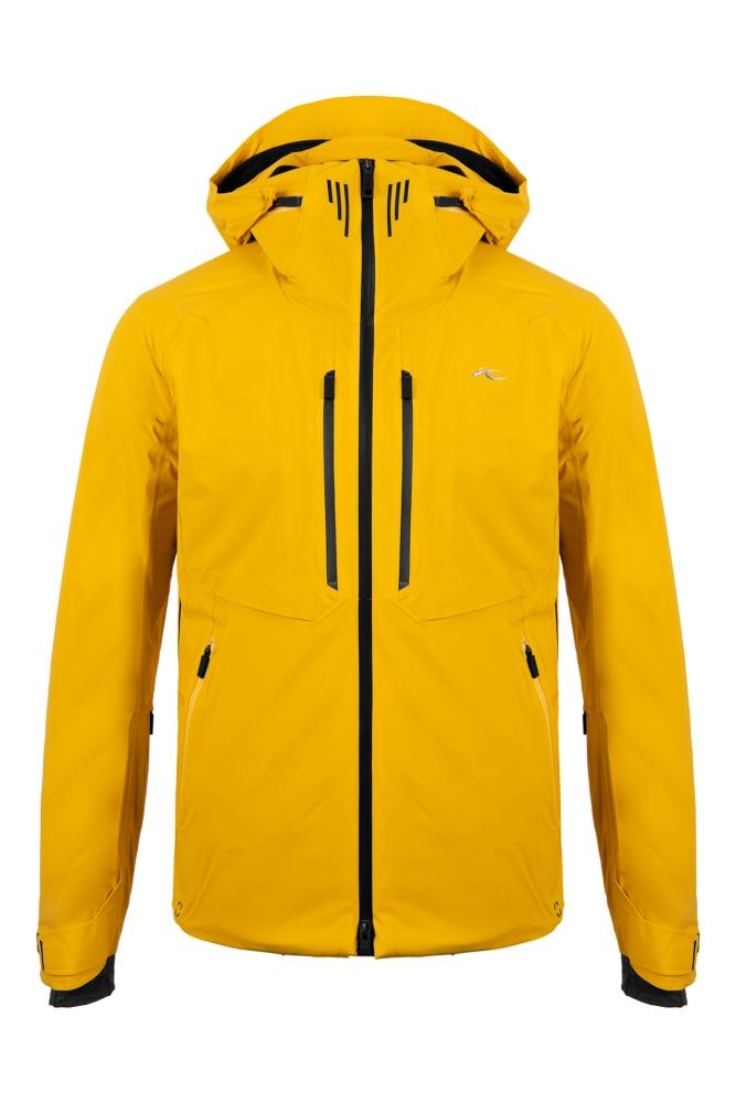 Pánská lyžařská bunda Kjus Ligety Jacket Žlutá 52