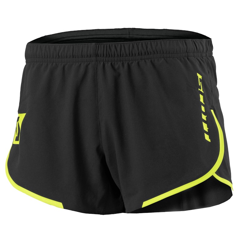 Dámské běžecké šortky Scott Split Shorts W's RC RUN cav blk/saft Černá L