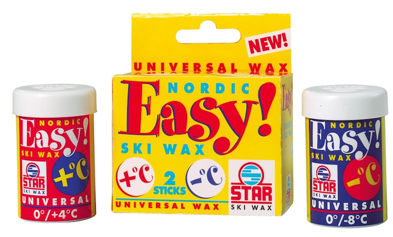 Sada dvou základních pevných stoupacích vosků Star Ski Wax Easy Kit