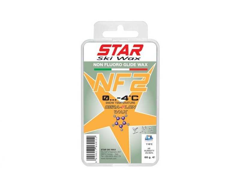 Vosky bez obsahu fluoru Star Ski Wax NF2 Cera Flon wax 60g