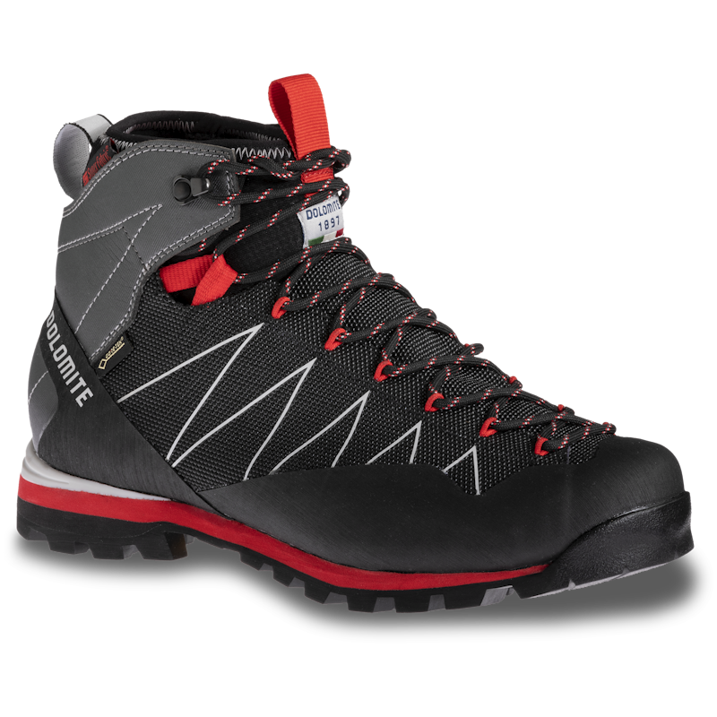 Outdoorová obuv Dolomite Crodarossa Pro GTX Black/Fiery Red 7 UK