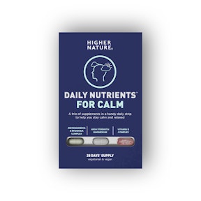 HIGHER NATURE Daily Nutrient pack - calm