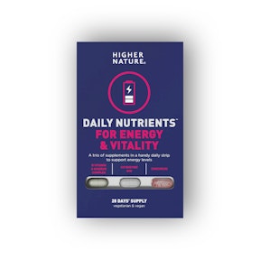HIGHER NATURE Daily Nutrient Pack - Energy & Vitality