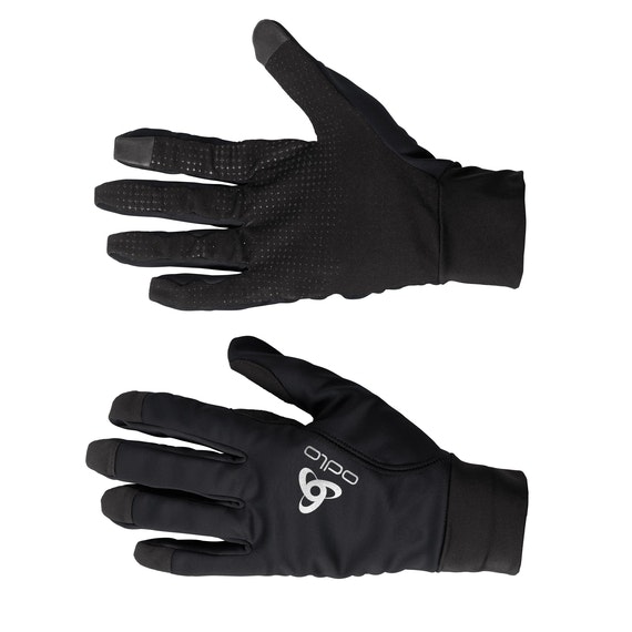 Sportovní rukavice Odlo ZEROWEIGHT WARM Černá XL